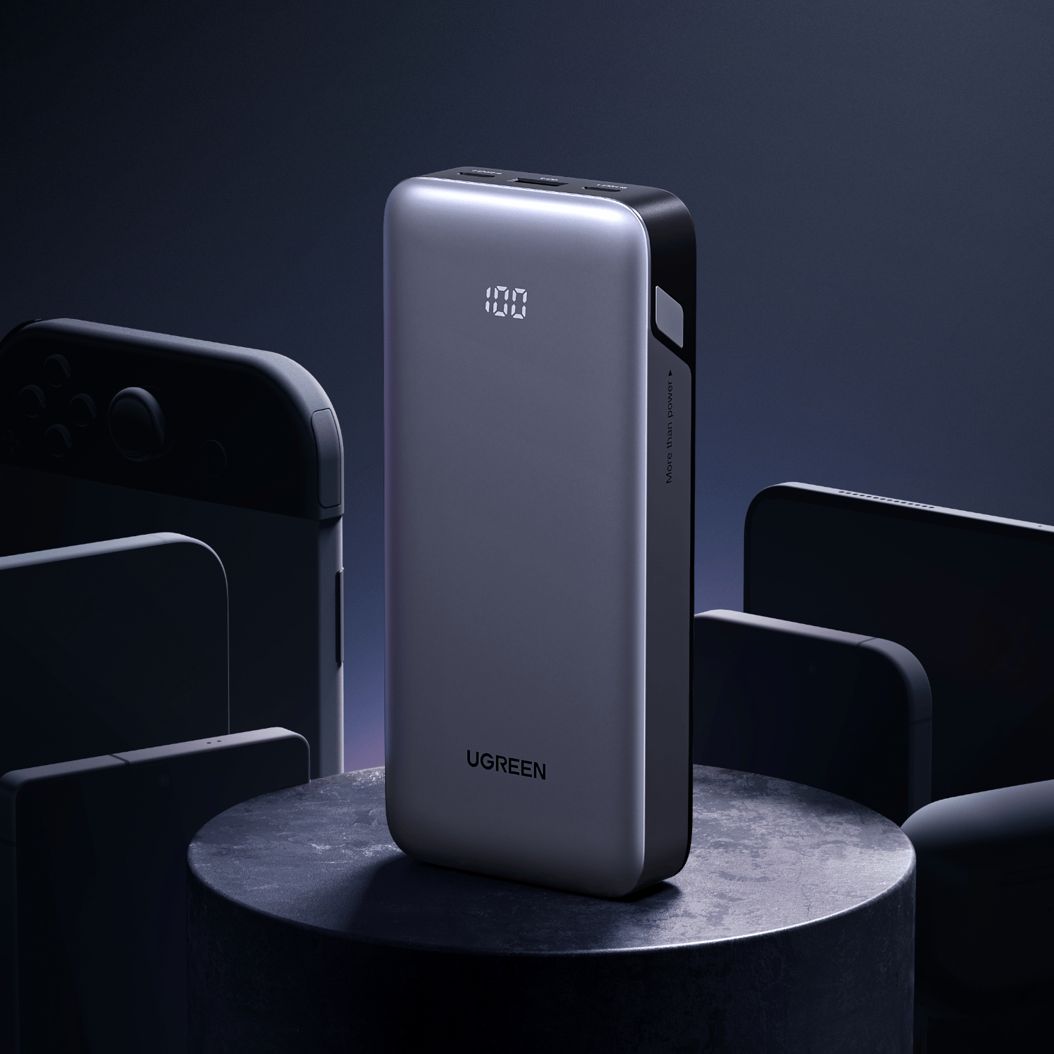 UGREEN 20000mAh 30W Two-way Fast Charging Power Bank - Image 4