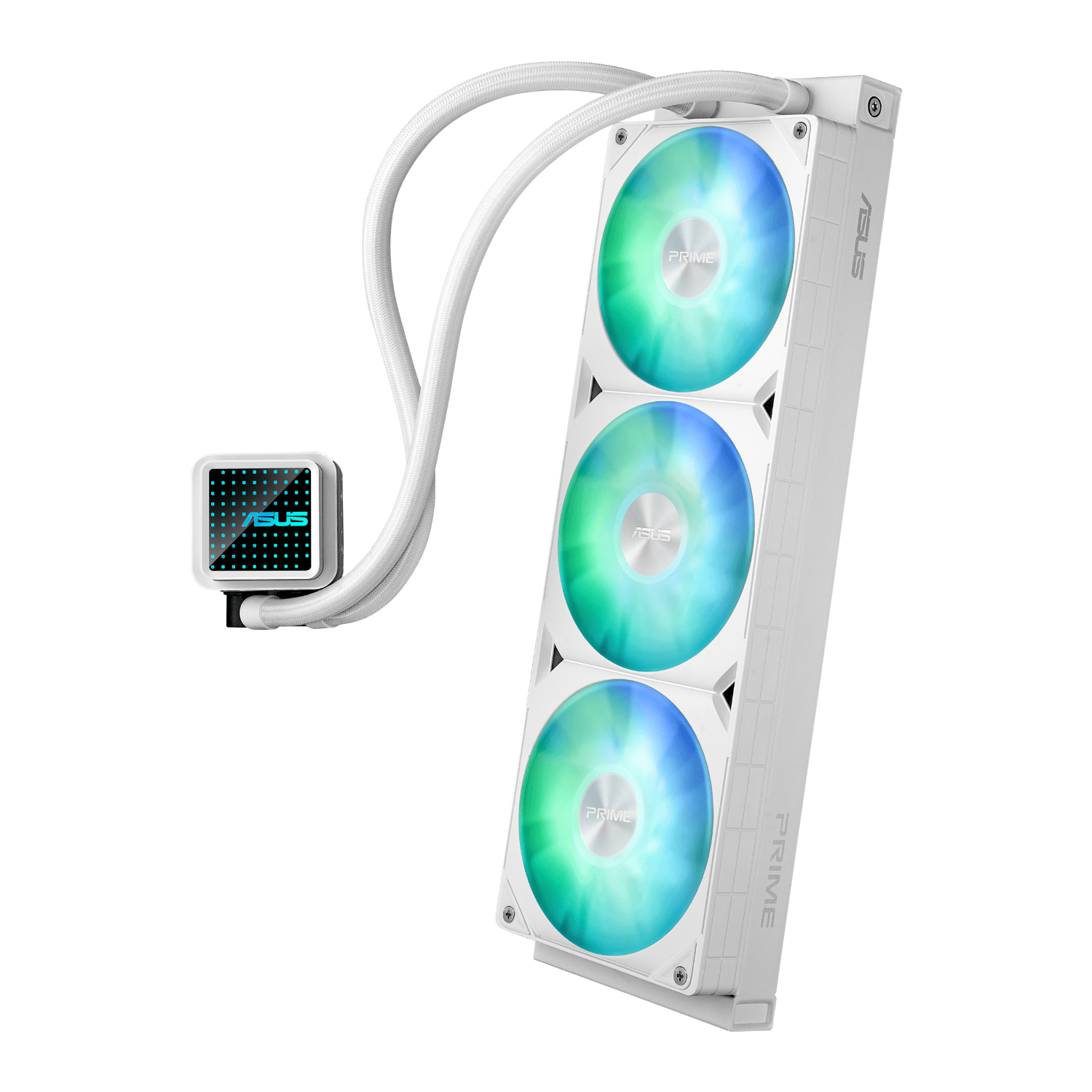 ASUS Prime LC 360 ARGB White Edition 360MM Liquid CPU Cooler - Image 3