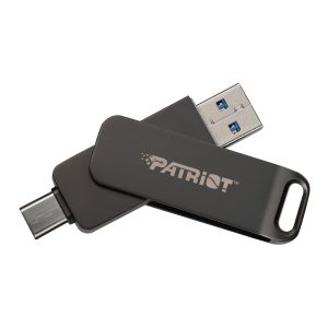 Patriot Rage R550 256GB USB3.2 Swing Type A to Type-C Flash Drive