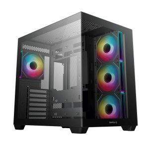 DeepCool CG530 4F Tempered Glass ATX Gaming Chassis - Black