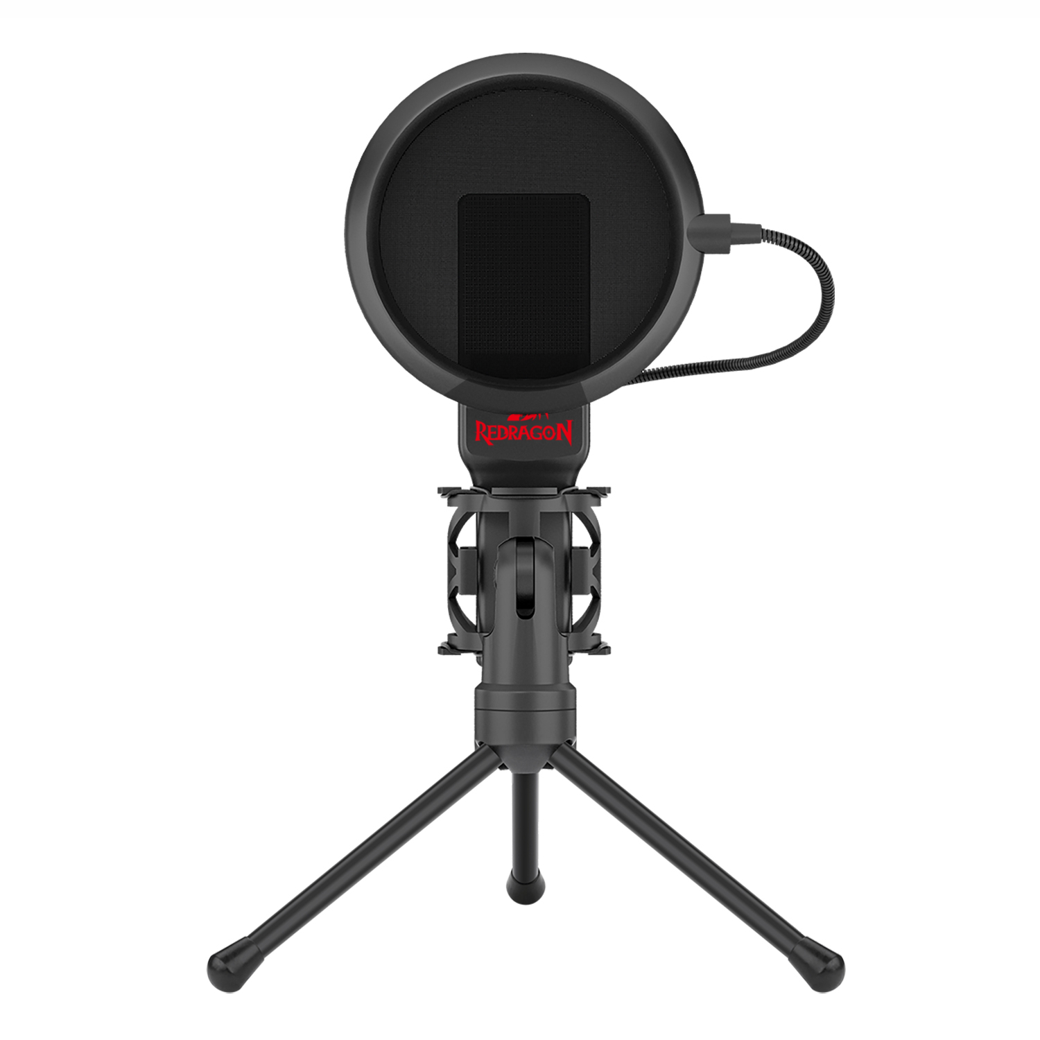 REDRAGON SEYFERT 3.5mm Aux Gaming Mic and Tripod - Black - Image 2